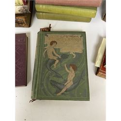 Kingsley, Charles; The Water-Babies, with coloured plates illustrated by Arthur A. Dixon, published by Ernest Nister, together with other predominantly cloth bound books including Shakespeare, Charles Dickens, Emerson’s Mechanics, etc
