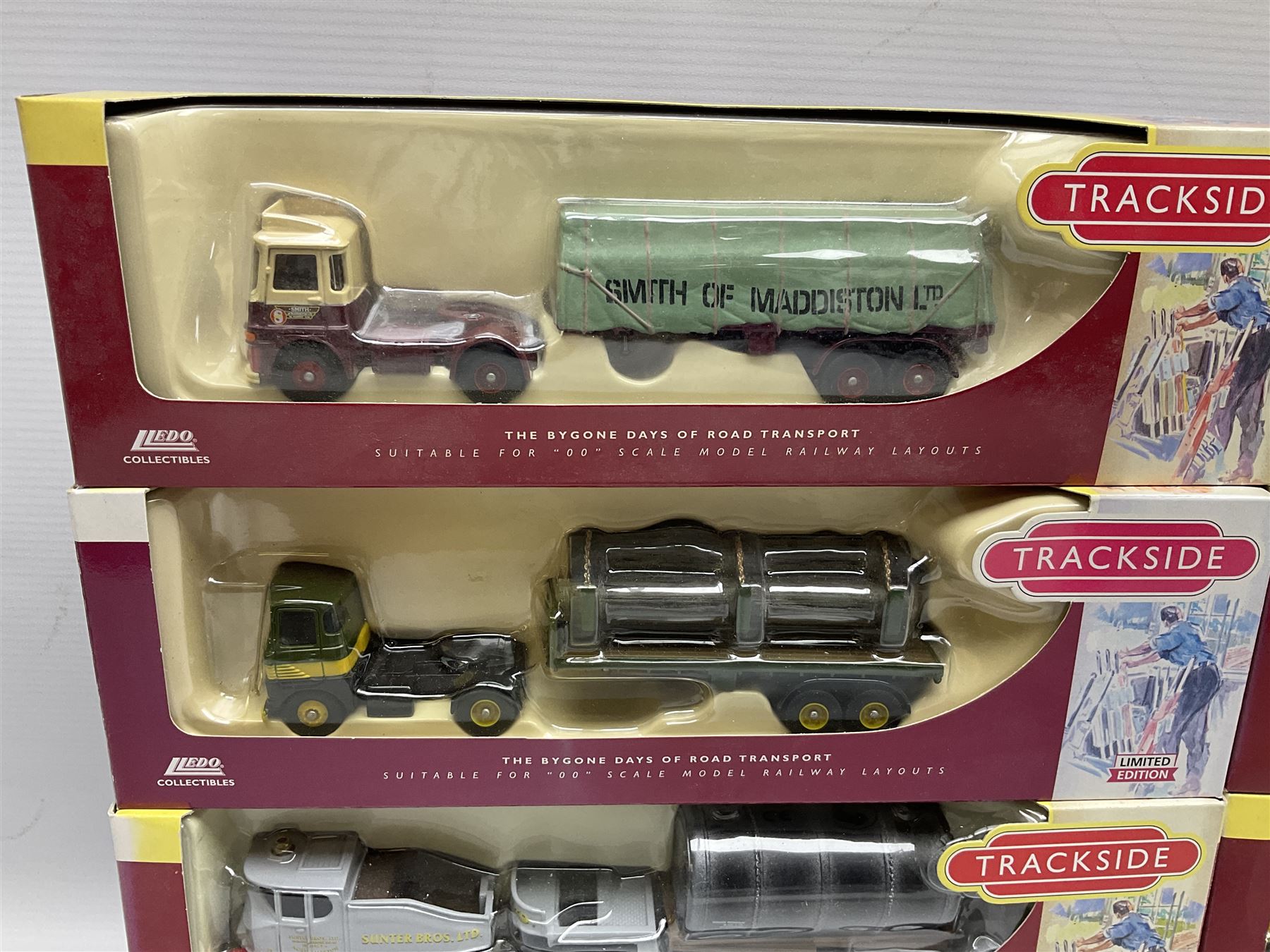 Nineteen Lledo Trackside Limited Editon '00' scale die-cast models, all boxed (19)