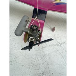 Kyosho Trainer 40 remote control aeroplane, L120cm, W161cm