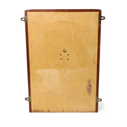 Bryans Elevenses penny slot arcade machine with wooden case and chrome fittings, working, H64cm W45cm