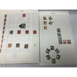 Stamps including North Borneo, Fiji, Basutoland, Tristan Da Cunha, Somaliland, Pitcairn Islands, St Helena etc, housed on album pages
