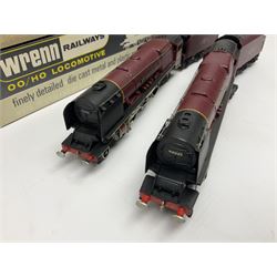 Wrenn '00' gauge - Princess Coronation (Duchess) Class 4-6-2 locomotive 'City of London' No.46245; boxed with tender and manual; and another similar bearing the nameplate 'City of Manchester' No.46246; in City of Birmingham box; both in BR Maroon (2)