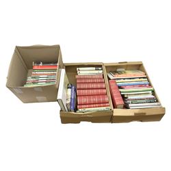 Collection of railway interest books, to include The Railway Atlas of Scotland, Early Japanese Railways, Railway signaling etc, in three boxes 