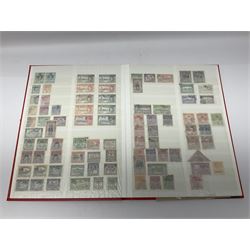 Great British, Commonwealth and World stamps, including South Africa, Malta, Falkland Islands, Gambia, Hong Kong, Grenada, Nyasaland, Somaliland, Antigua etc, housed in six albums or stockbooks