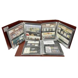Queen Elizabeth II mint decimal stamps, mostly in presentation packs, face value of usable postage approximately 345 GBP