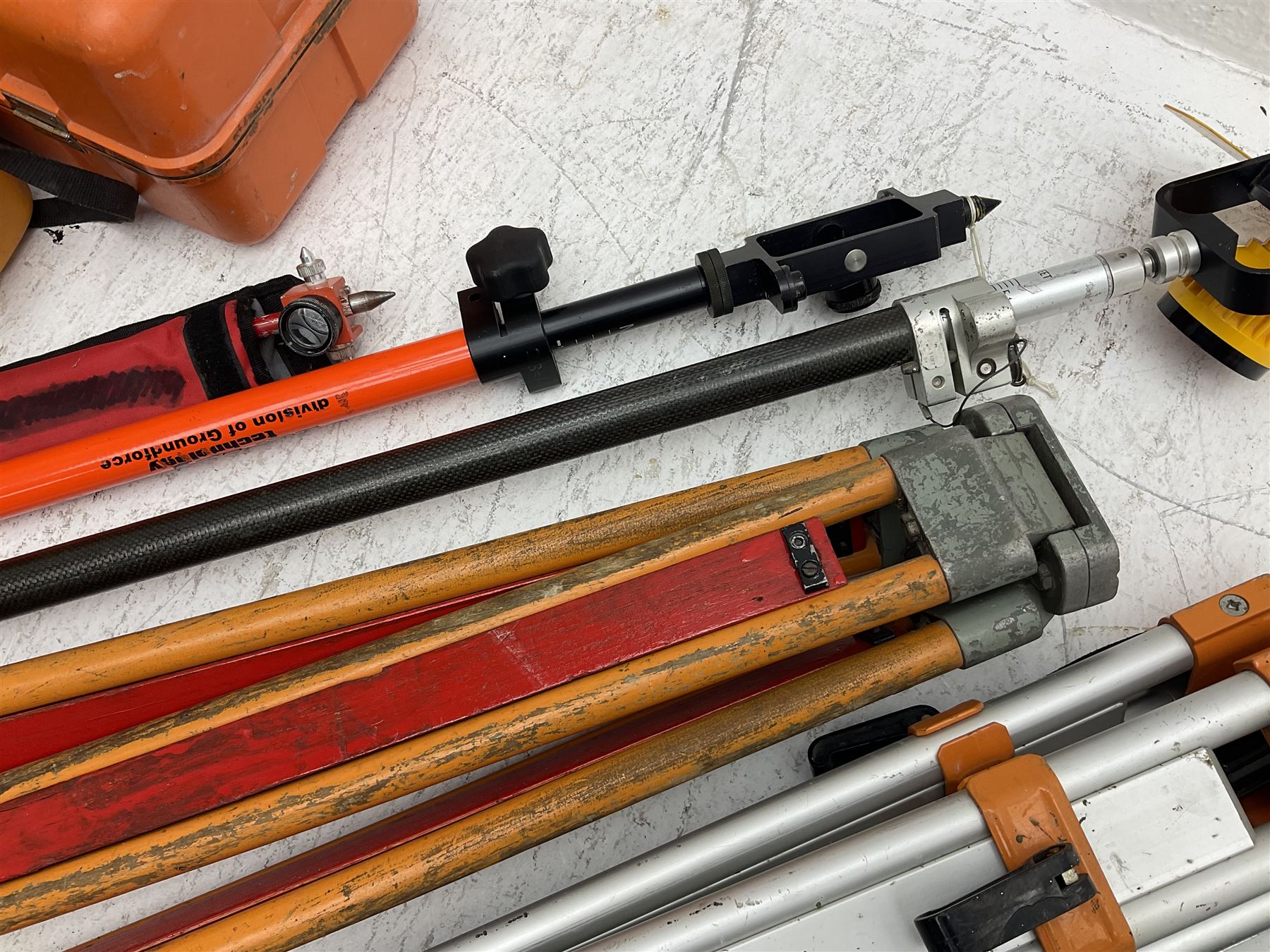 Land Surveying equipment - Nikon AX-2s Automatic Level 360 degrees, serial no.810890; in carrying case with instructions; Nikon Electronic Distancemaster Prism; in carrying case; Imax B6AC Dual Power Professional Balance Charger/Discharger; in carrying bag; Omni Zero 