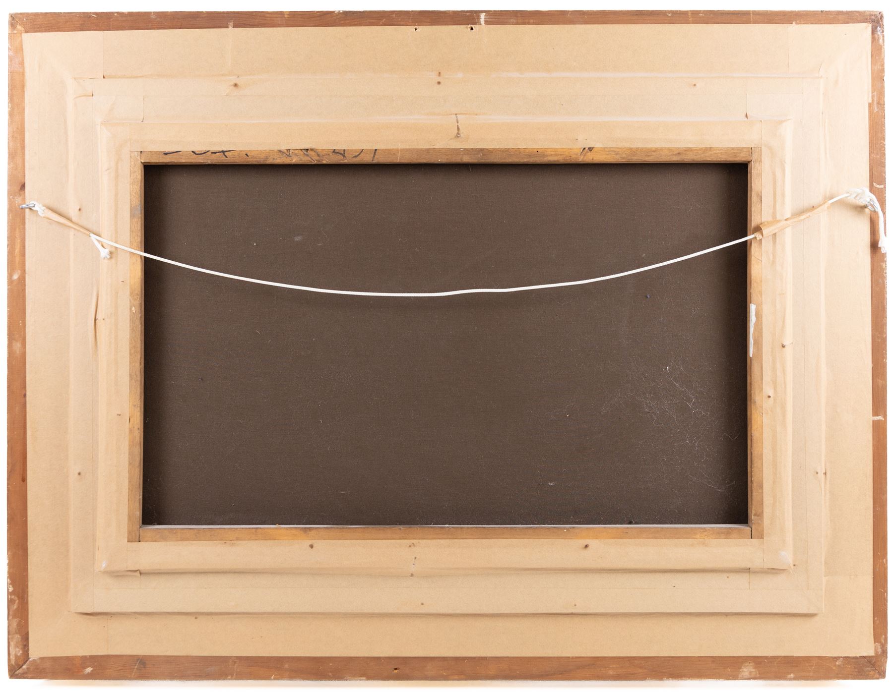 Continental School (19th Century): Cherubs near the Waters Edge, oil on canvas indistinctly signed and dated 1860, 40cm x 60cm 