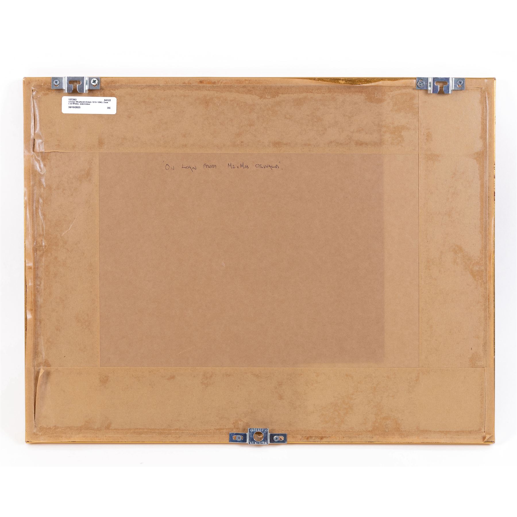 Mary Weatherill (British 1834-1913): Dock End Whitby, watercolour unsigned 20cm x 31cm