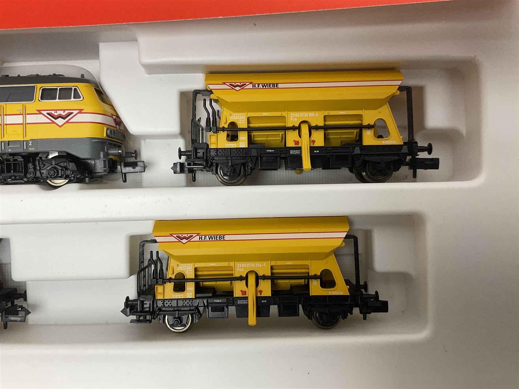 Fleischmann 'N' gauge - Zugset 781006 'WIEBE-Bauzug' Ep | Model