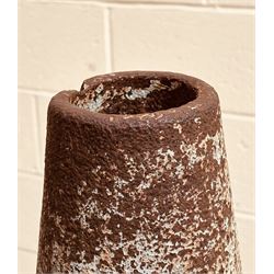 Large cast iron blacksmiths mandrel. H105cm.  - COLLECTION BY APPOINTMENT FROM: The White House, Thirsk Road, Easingwold, York, YO61 3NF - CALL 01723 507111 TO ARRANGE