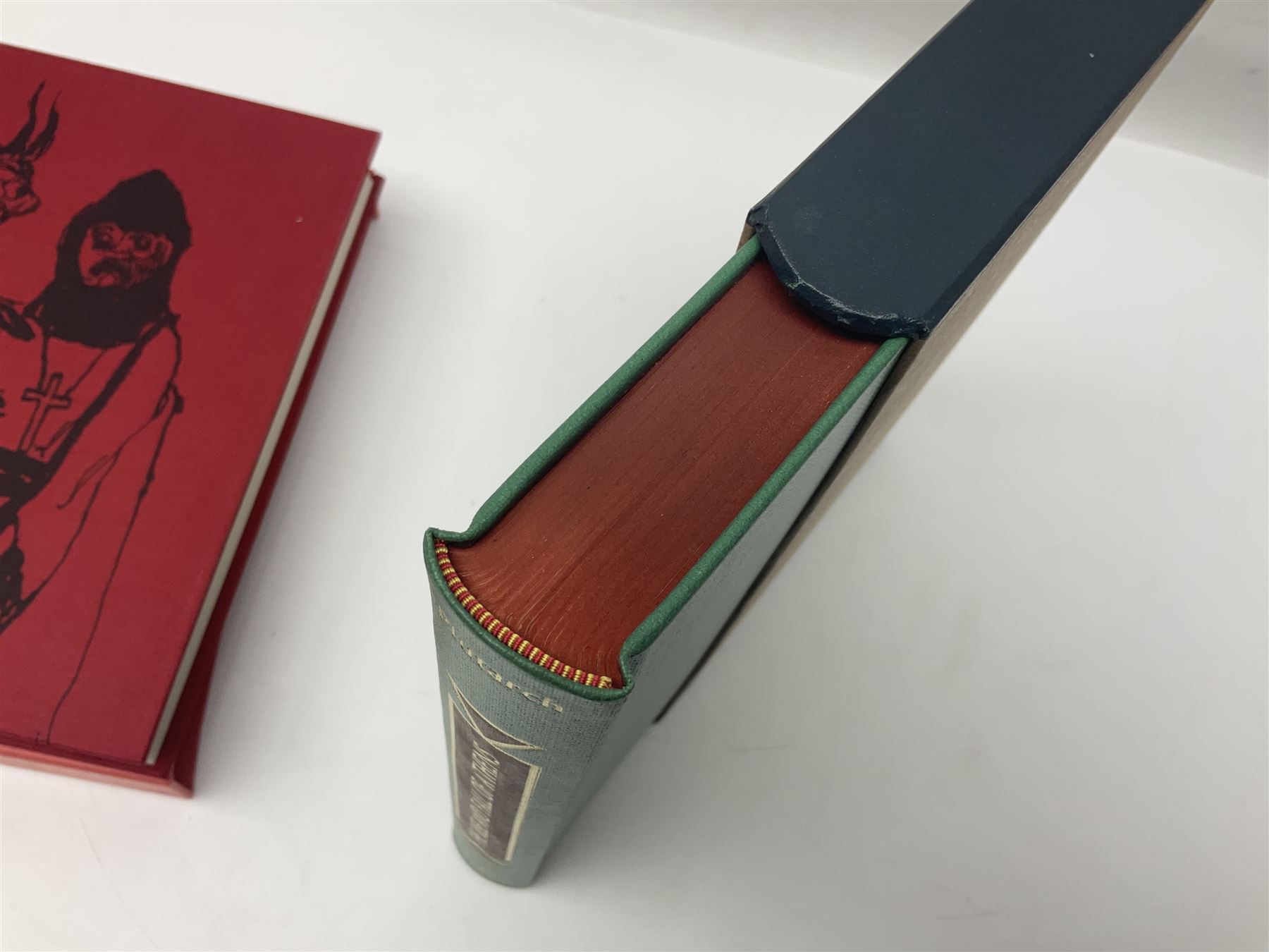 Folio Society - twenty-one volumes including Columbus on Himself, St Joan of Arc, The Devils of Loudun, The Rise and Fall of Athens, etc  