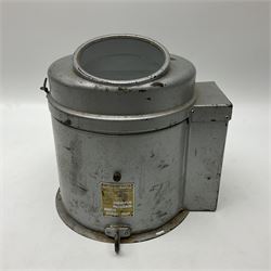 Ship's lifeboat gimble compass in binnacle, with plaque 'Bergen Nautik Instrumentfabrikk ..... Norway. Type BN25COL No.770559' 