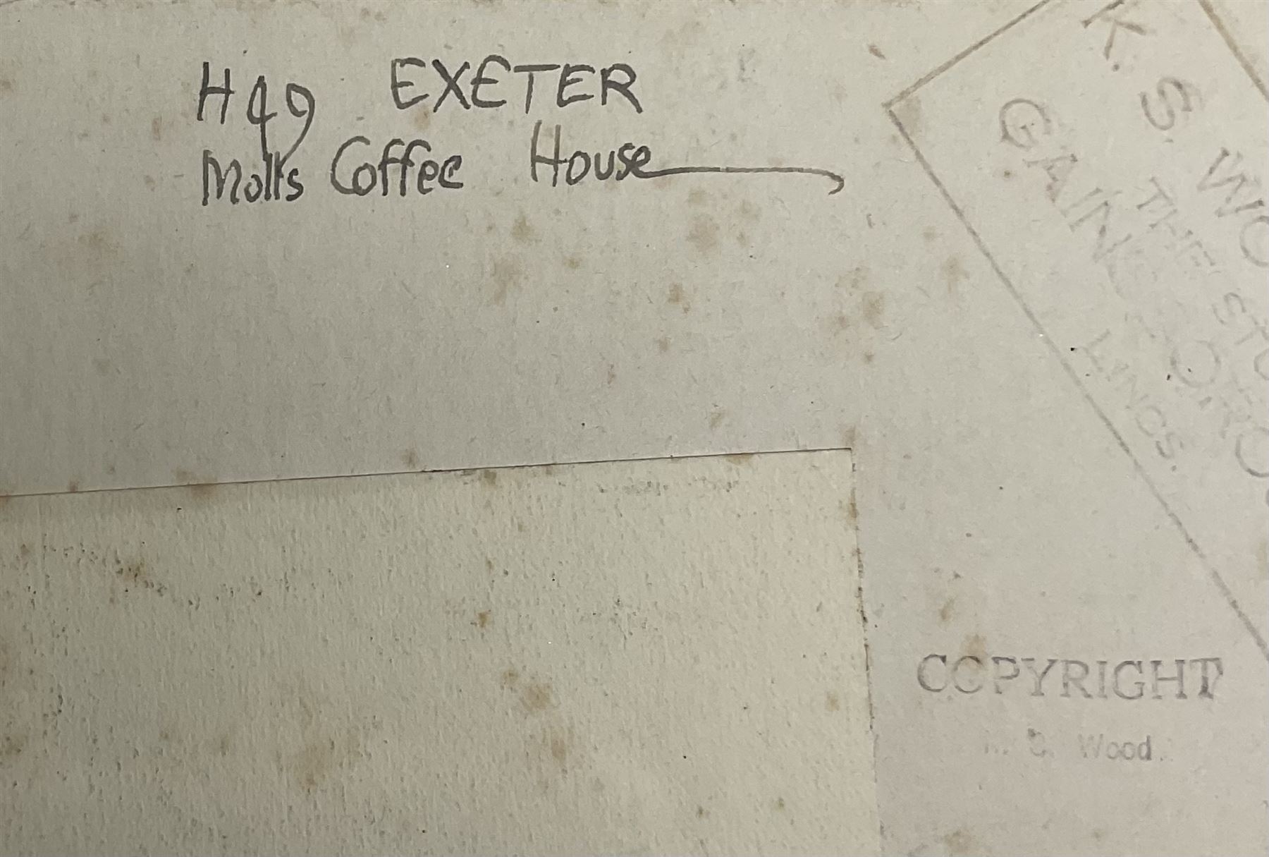 Karl Salsbury Wood (British 1888-1958): Exeter Scenes, set three watercolours signed, two dated 1945, 23cm x 16cm (3) (unframed)