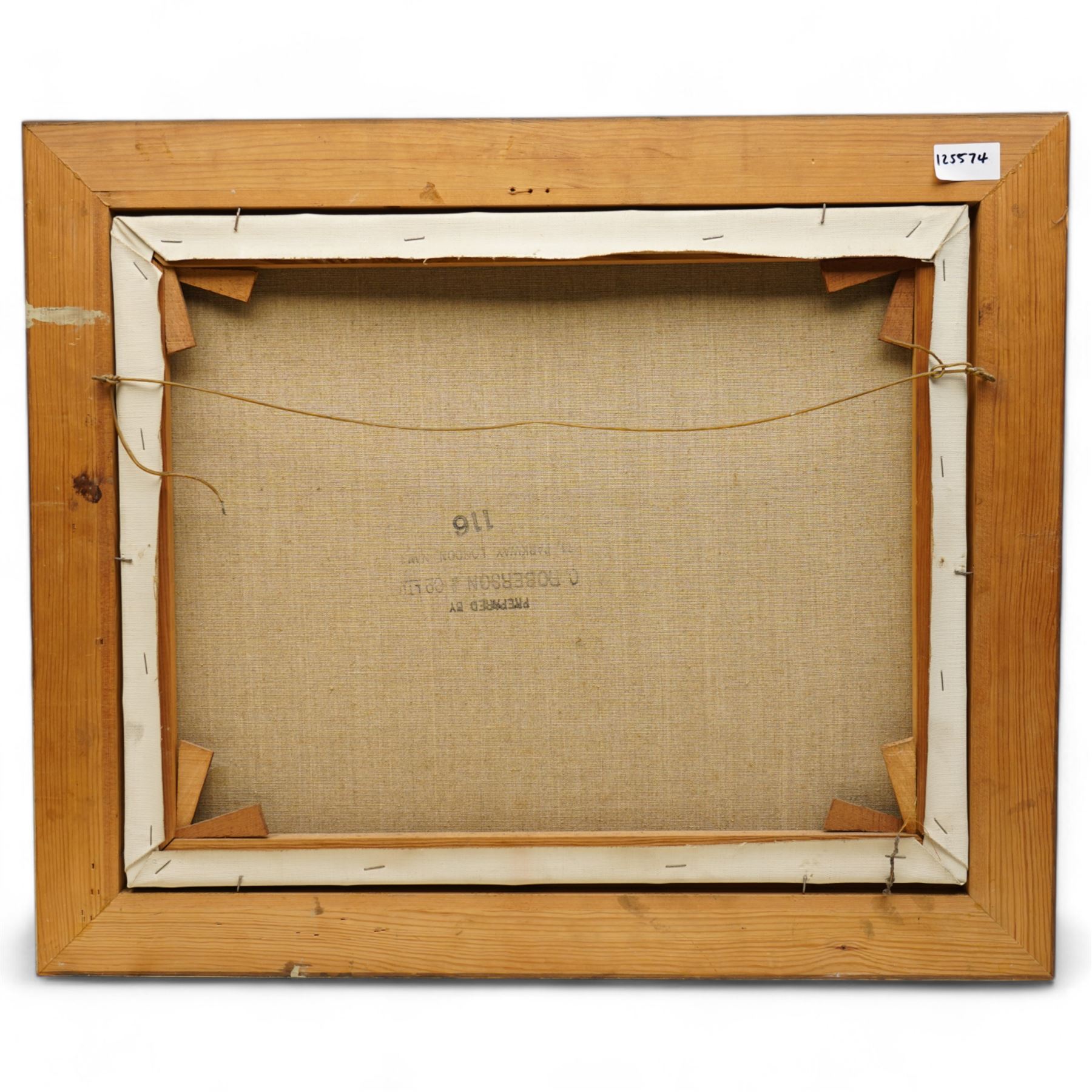 Christopher Cawthorn (British 20th century): Still Life with Fruit and Brass Pot, oil on canvas signed 39cm x 49cm