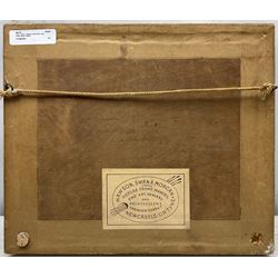 Harry James Sticks (British 1867-1938): Upland Landscapes, pair watercolours signed 12.5cm x 17.5cm (2)