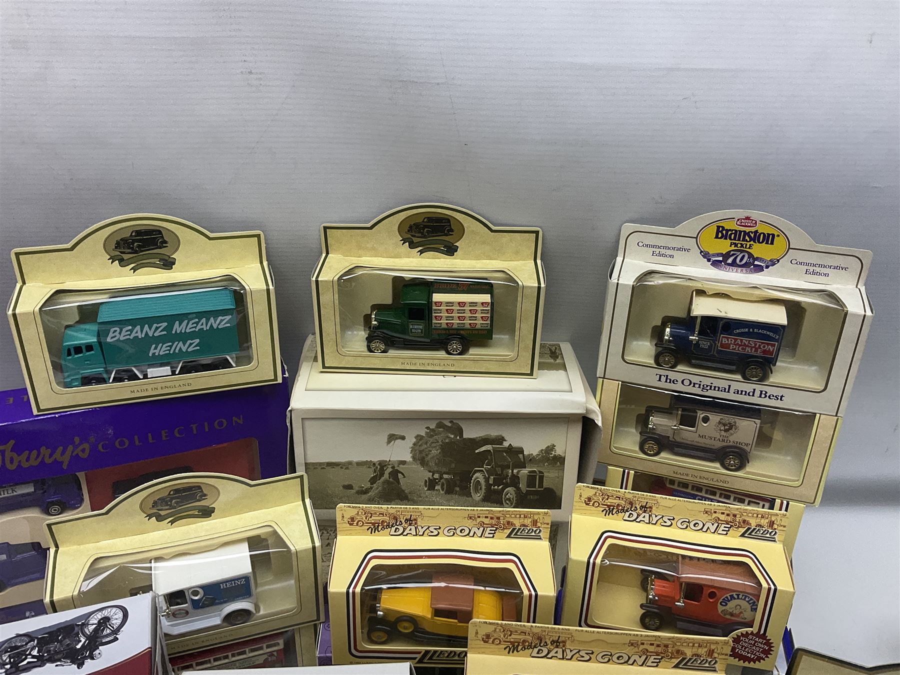 Collection of Diecast models, including examples from Lledo, Majorette, Crown and Blackwell etc 