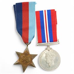 Pair of WWI British medals comprising War and Victory medals to 58400 Pte S Anyon Royal Welsh Fusiliers, another pair to 64889 Pte W Riddick, Liverpool Rifles and a pair of  WWII War Medal and 1939-45 Star to Major W R A Birch