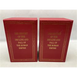 The Folio Society; The History of The Decline and Fall of The Roman Empire, eight book set in two cardboard sleeves
