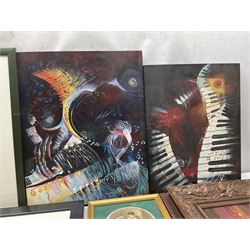 Collection of original oils and watercolours, artists to include Amada Pickles, Angela McCall, Dianne Heap and others (11)