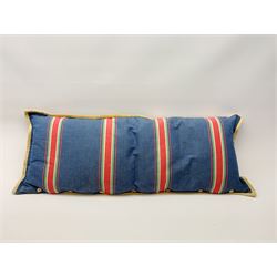 A collection of cushions, to include a number of Kilim examples, woolwork examples, etc. (10). 