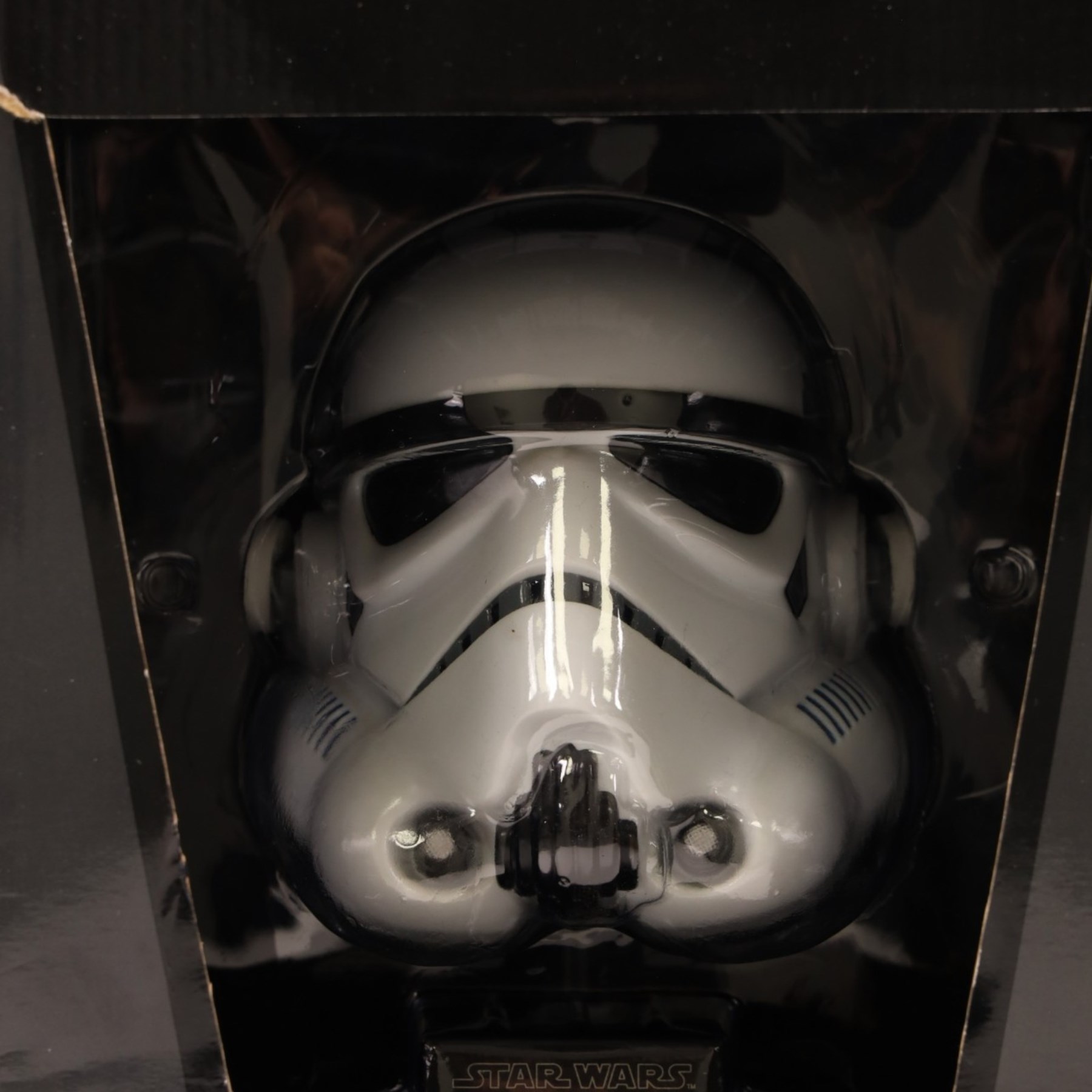Kotobukiya ARTFX Star Wars Darth Vader EP3 version 1:7 scale pre-painted soft vinyl model kit snap fit model kit, together with two Master Replicas Star Wars scaled replica helmets, Luke Skywalker X-Wing and Stormtrooper, all boxed (3)