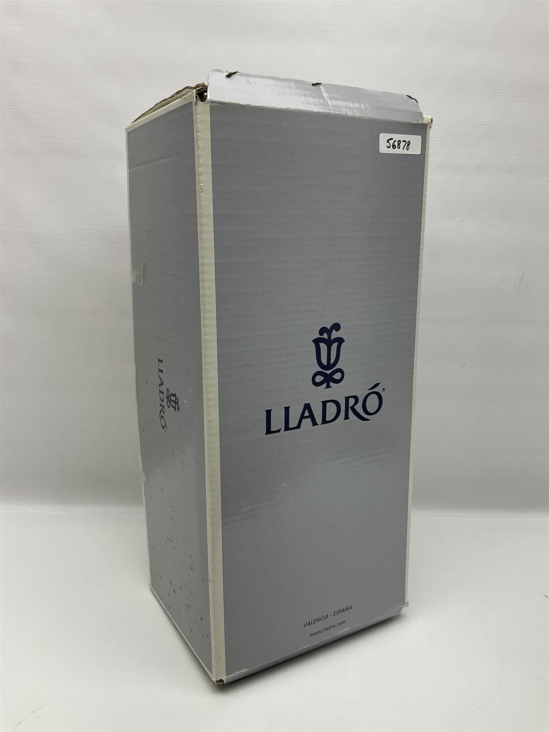 Lladro figure, The Lamp Lighter no 5205, with original box H47cm