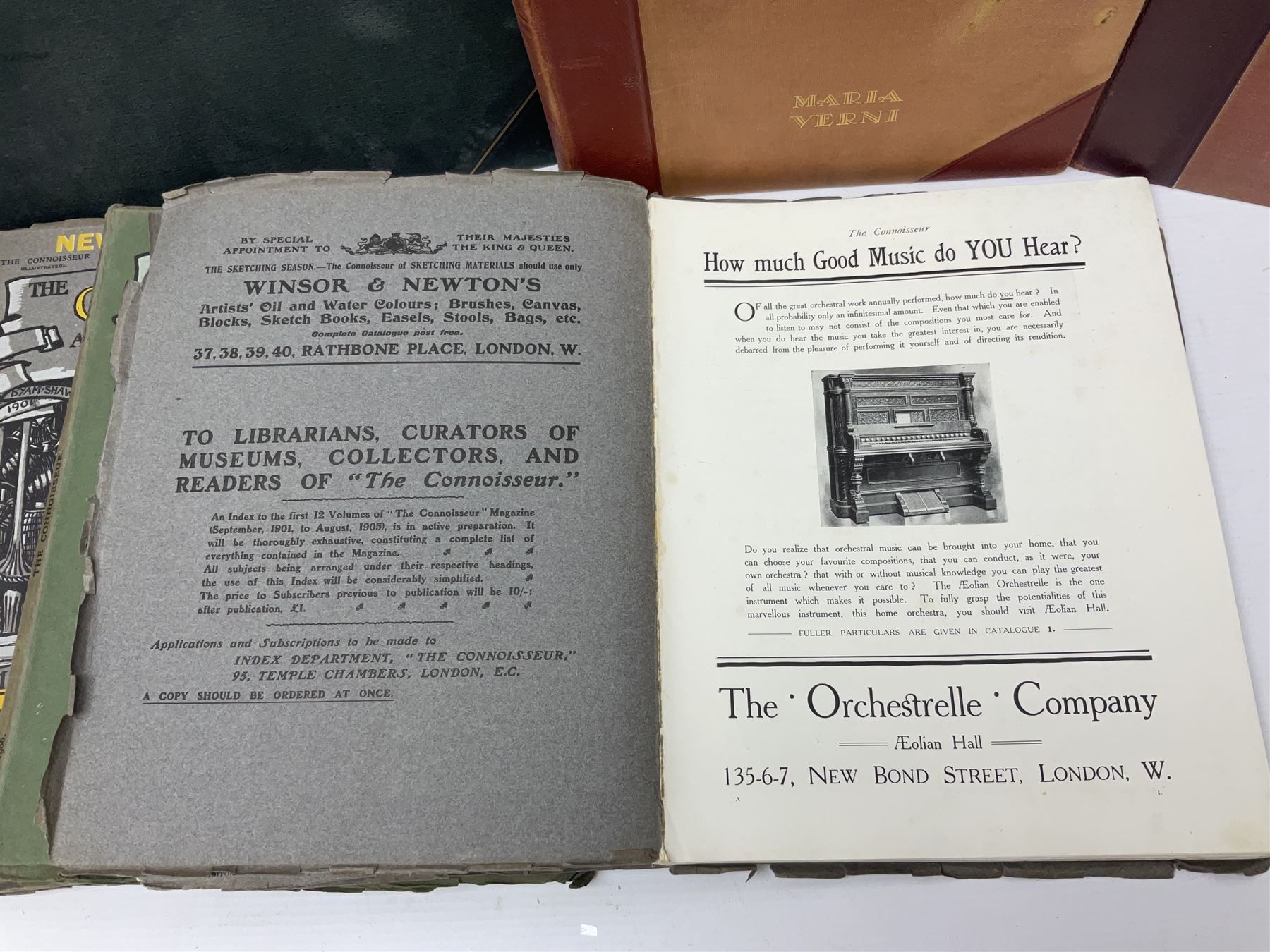 Collection of books, to include G A Foan; The Art and Craft of Hairdressing, M Verni; Modern Beauty Culture, E L Raymond; Sights and Scenes of the World and Gill & Briggs; The History of Birmingham in two vols, together with six copies of Connoisseur Magazine and three copies of The English Review 