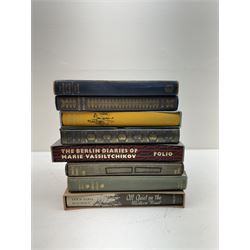 Folio Society; twenty six volumes, including The Betrothed, The First Colonist, Betjeman's Britain etc  