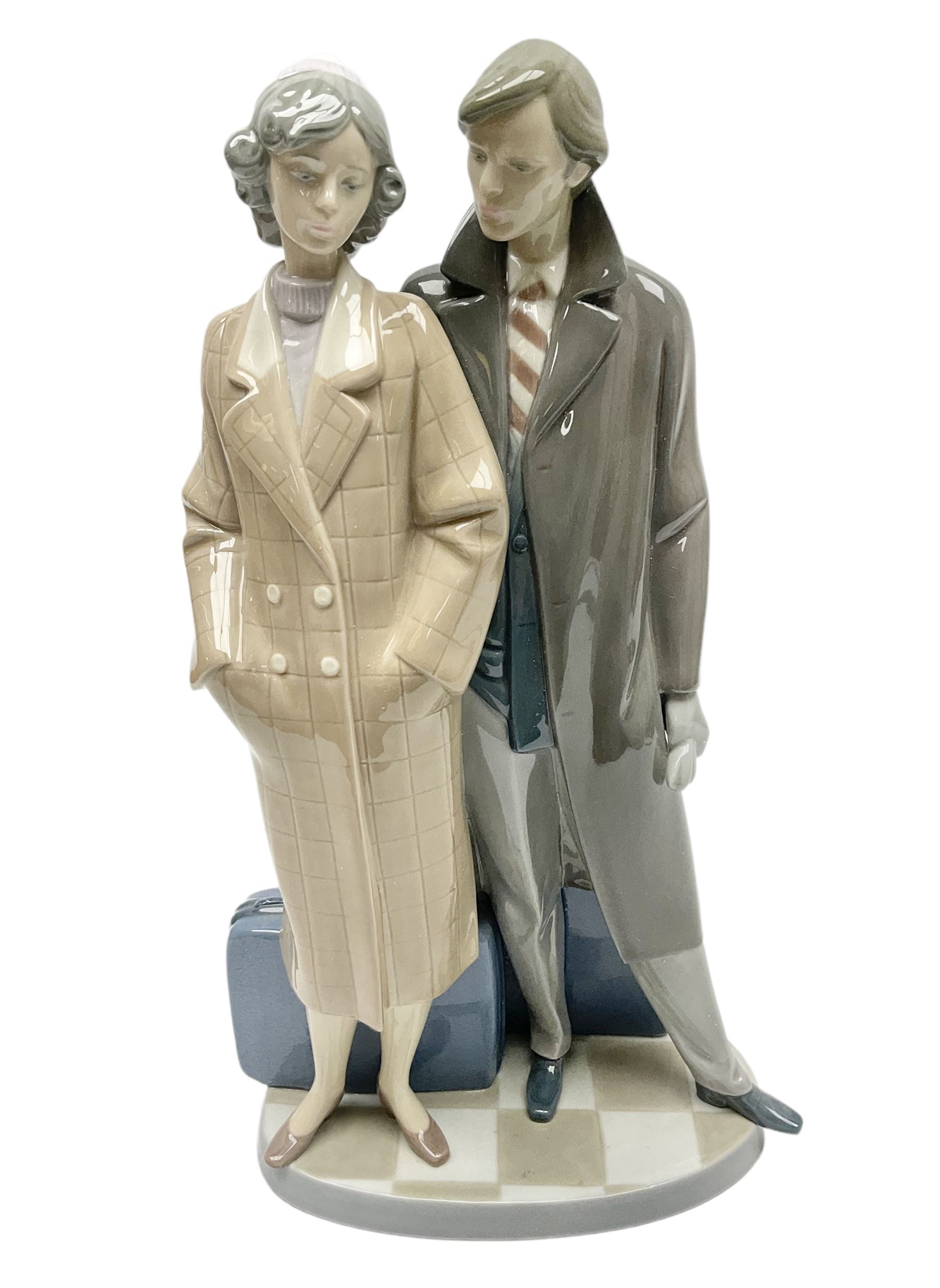 レア RARE ＊ LLADRO リャドロ ＊* SAD PARTING Figurine No