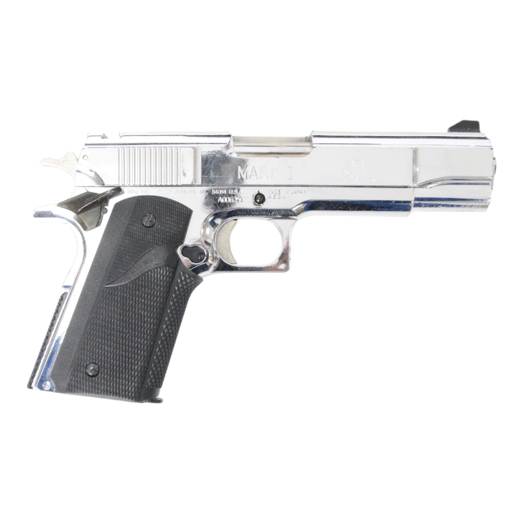 Walther CP99 air pistol, serial no J50295837,  together with Grizzly Win Mag Jr. air pistol and one other air pistol 