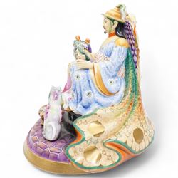 Peggy Davies 'The Kublai Khan' figure, limited edition no. 15/100, H22cm