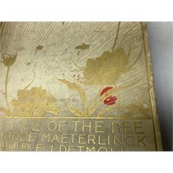 Maurice Maeterlinck: 'The Life of the Bee', illustrated E.J. Detmold, 13 mounted coloured plates, pub. Geo. Allen & Co. Ltd. London, 1911,