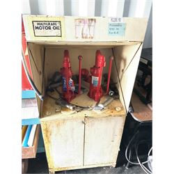 Vintage oil dispenser - THIS LOT IS TO BE COLLECTED BY APPOINTMENT FROM DUGGLEBY STORAGE, GREAT HILL, EASTFIELD, SCARBOROUGH, YO11 3TX