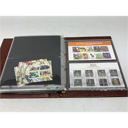 Queen Elizabeth II mint decimal stamps, mostly in presentation packs, face value of usable postage approximately 320 GBP
