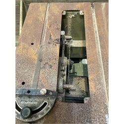 Startrite tilt-arbour planer table saw