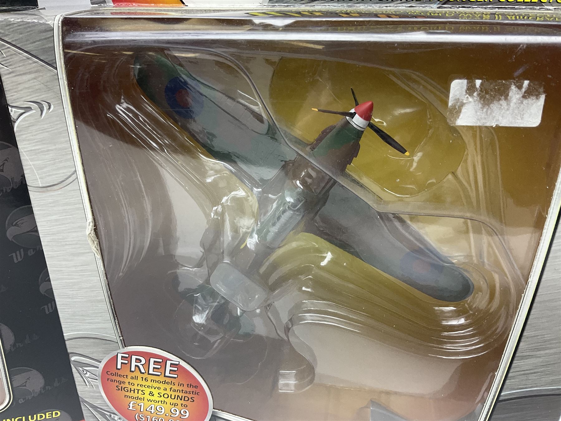 Corgi Aviation Archive Warbirds - seven series one and one series two, all boxed (8)