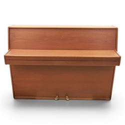 Welmar - 20th century teak upright piano