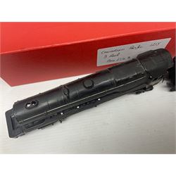 Hornby Dublo - 3-rail Canadian Pacific 4-6-2 locomotive No.1215 with tender; in black with 'Canadian Pacific' panel to tender sides; in modern unassociated collector's plain red box