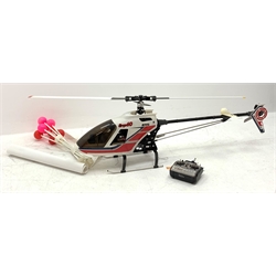 JR PROPO Ergo60 nitro model helicopter w