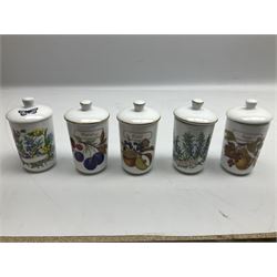 Royal Worcester Evesham and Evesham Vale tea and dinner wares, to include, three large covered tureens, coffee pot, eight tea cups and saucers, milk jug, two covered sucriers, boxed serving spoons etc, approx .130