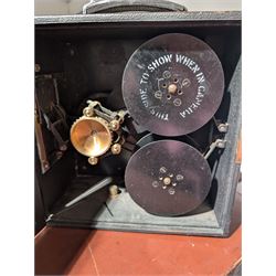 Ensign Cinematograph 35mm cine camera, with Aldis-Butcher Anastigmat F/3.1 2in lens, serial no. 106891