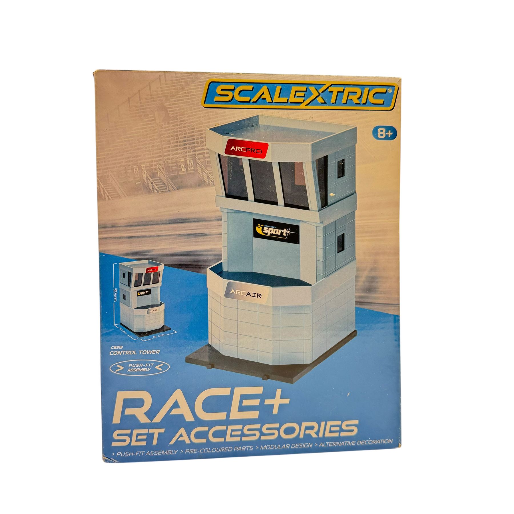 Scalextric Poignée Sans Fil ARC Air/Pro - Effets Vibrations - Bouton Frein Et Changement De Voie