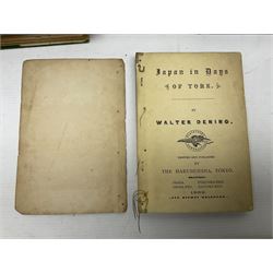 Walter Dening, Japan in Days of Yore; Wounded Pride and How it was Healed, together with W.Somerset Maugham, Sheppey a Play in Three Acts, three books by Beverley Nichols and five others