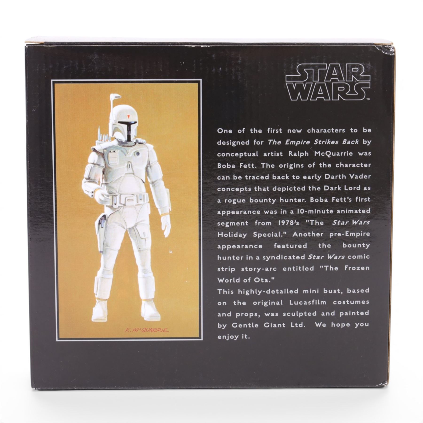 Gentle Giant San Diego Comic-Con Exclusive Boba Fett mini-bust, boxed with certificate, limited edition no. 2018/2800