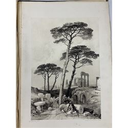 James Duffield Harding (British 1798 – 1863): 'The Park and The Forest' London, published by T McLean, with twenty four plates