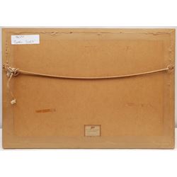 Stephen Frank Wasley (British 1848-1934): Venice, pair watercolours signed 34.5cm x 52cm