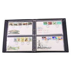 Great British first day covers, PHQ cards, etc, in two boxes