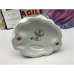 Two Royal Doulton figures Ruby HN4976 and Autumn Breeze HN4716, both with original boxes 