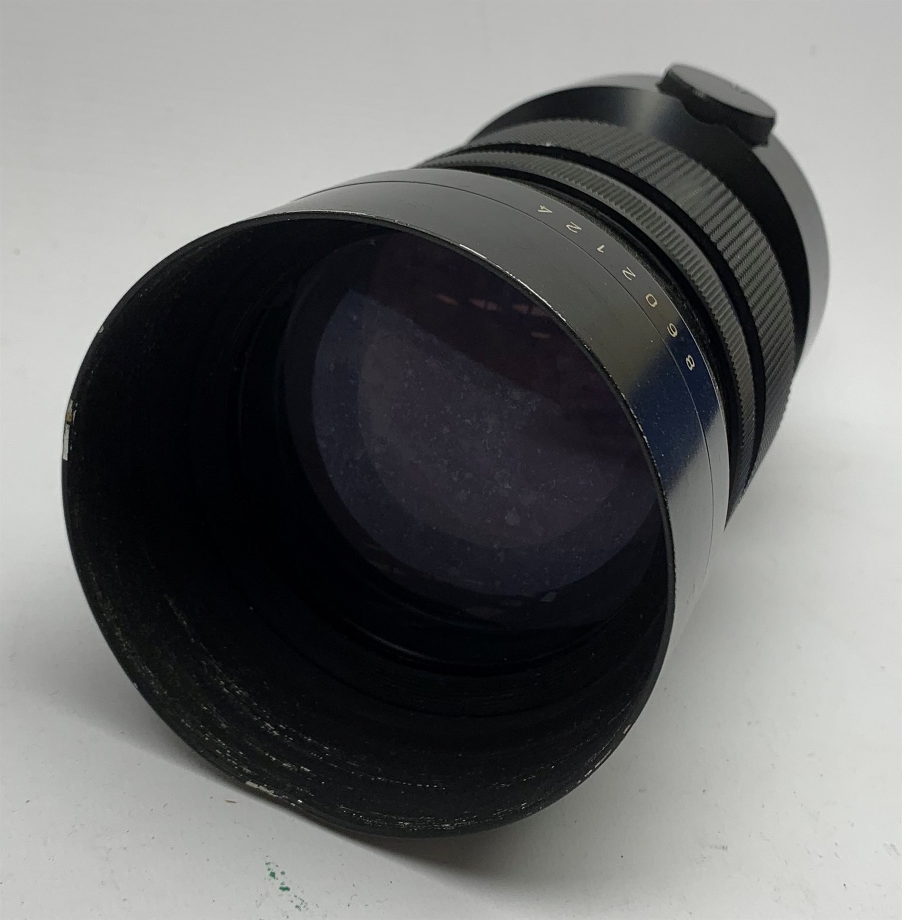 Pentacon Six 300mm f4.0 telephoto lens No.8602124 fitted with adapter to M42 with interchangeable adapter form M42 to Sony Alpha Nex