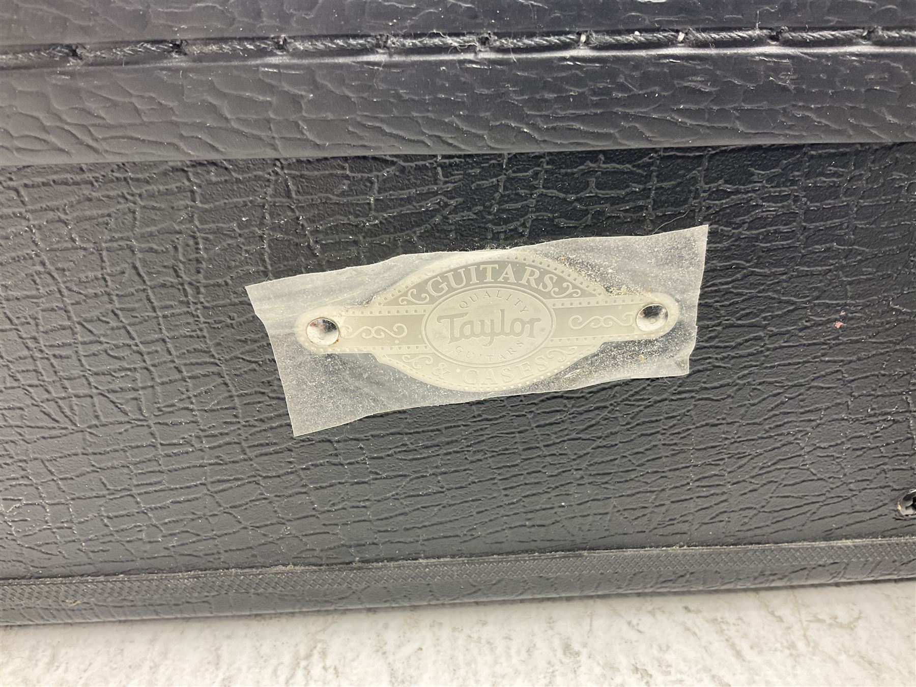 2008 Taylor Model 114 acoustic guitar with mahogany back and ribs and spruce top, serial no.20080825837, L104.5cm; in Taylor hard carrying case with paperwork